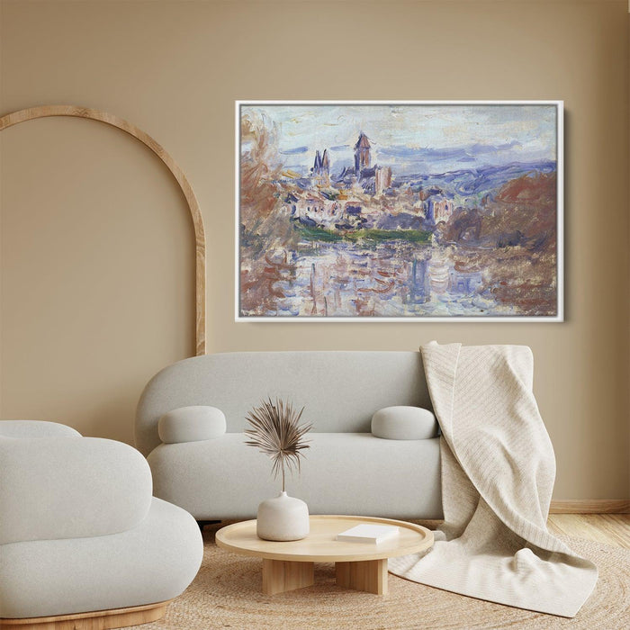 The Village of Vétheuil by Claude Monet - Canvas Artwork