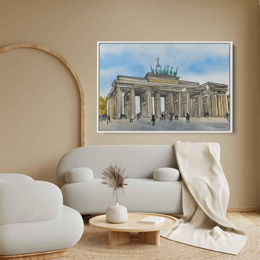 Watercolor Brandenburg Gate #104 - Kanvah