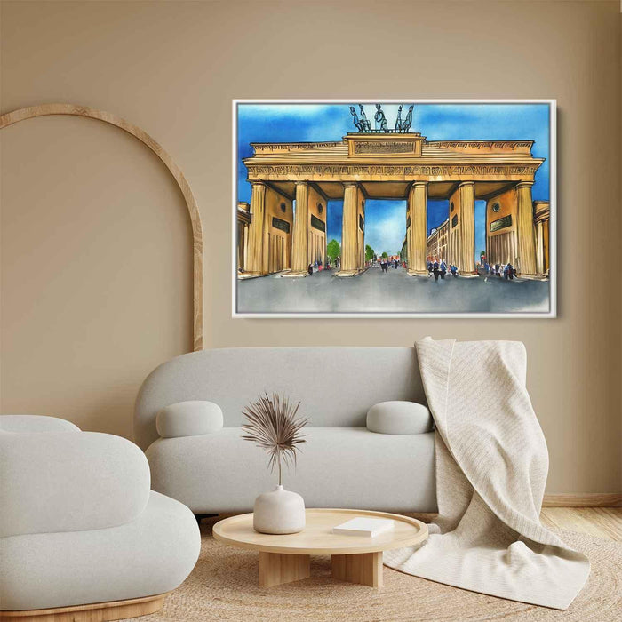 Watercolor Brandenburg Gate #120 - Kanvah