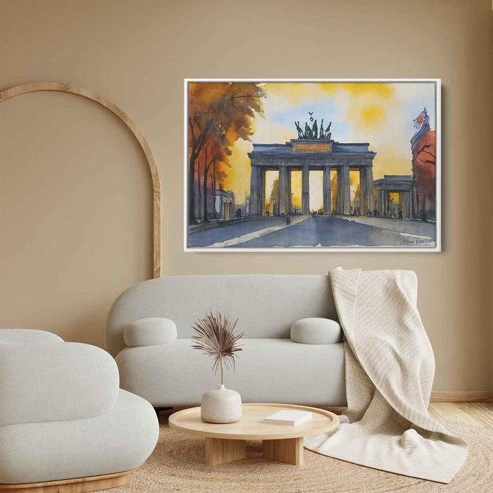 Watercolor Brandenburg Gate #129 - Kanvah