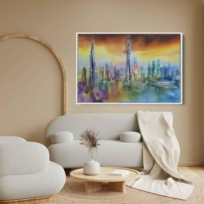 Watercolor Burj Khalifa #139 - Kanvah