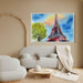 Watercolor Eiffel Tower #120 - Kanvah