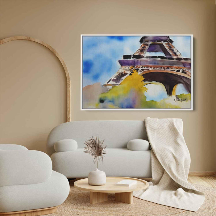 Watercolor Eiffel Tower #137 - Kanvah