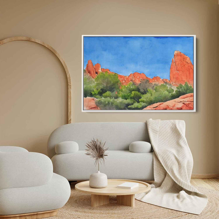 Watercolor Garden of Gods #119 - Kanvah