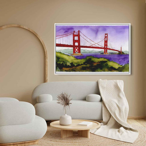 Watercolor Golden Gate Bridge #116 - Kanvah