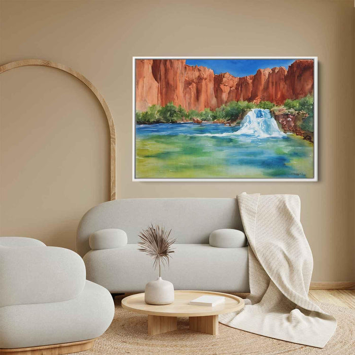 Watercolor Havasu Falls #120 - Kanvah