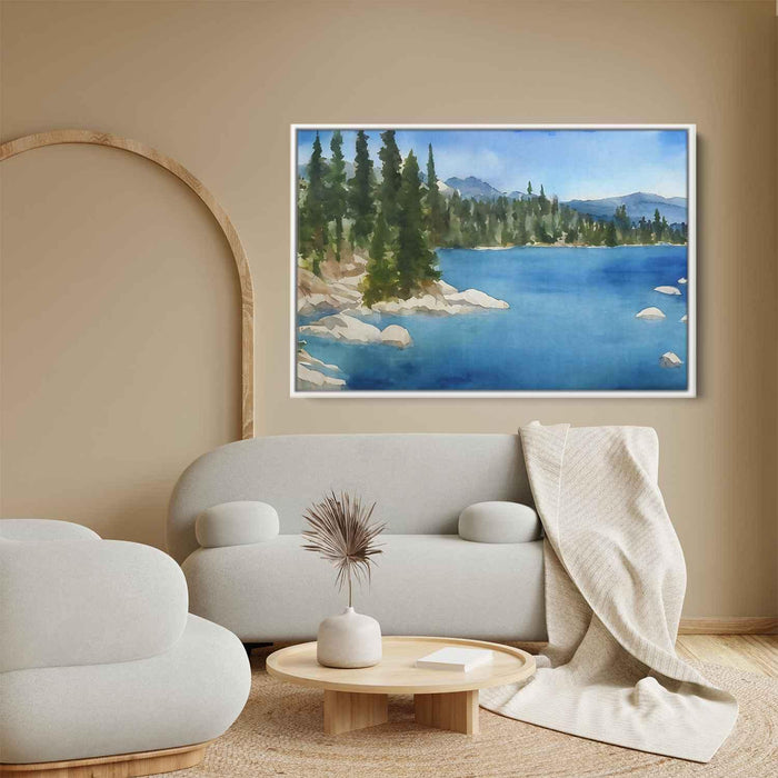 Watercolor Lake Tahoe #120 - Kanvah