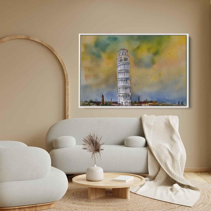 Watercolor Leaning Tower of Pisa #116 - Kanvah