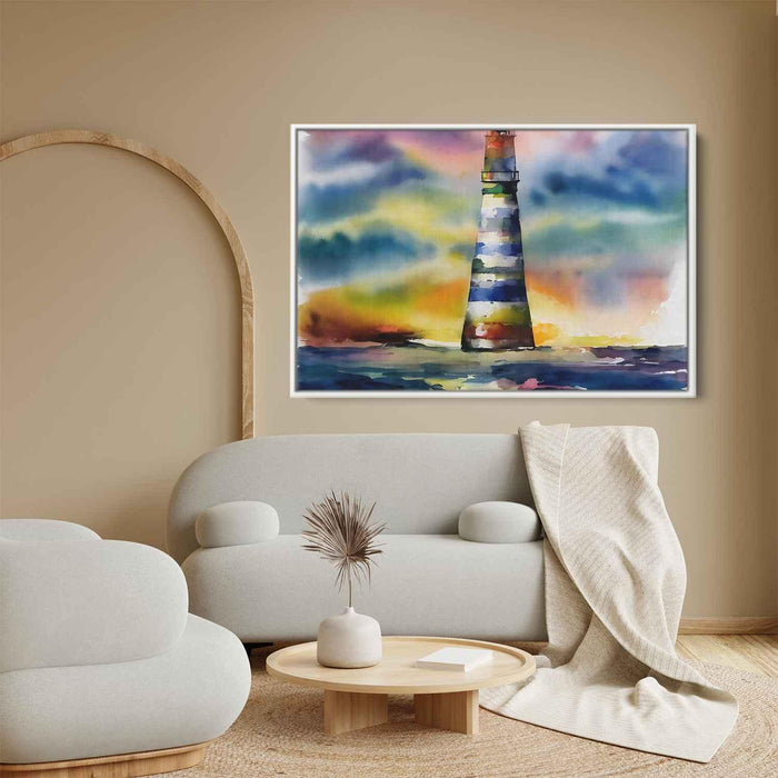 Watercolor Lighthouse #109 - Kanvah