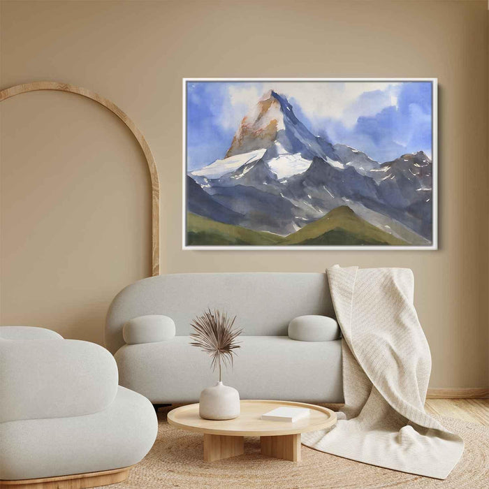 Watercolor Matterhorn #109 - Kanvah