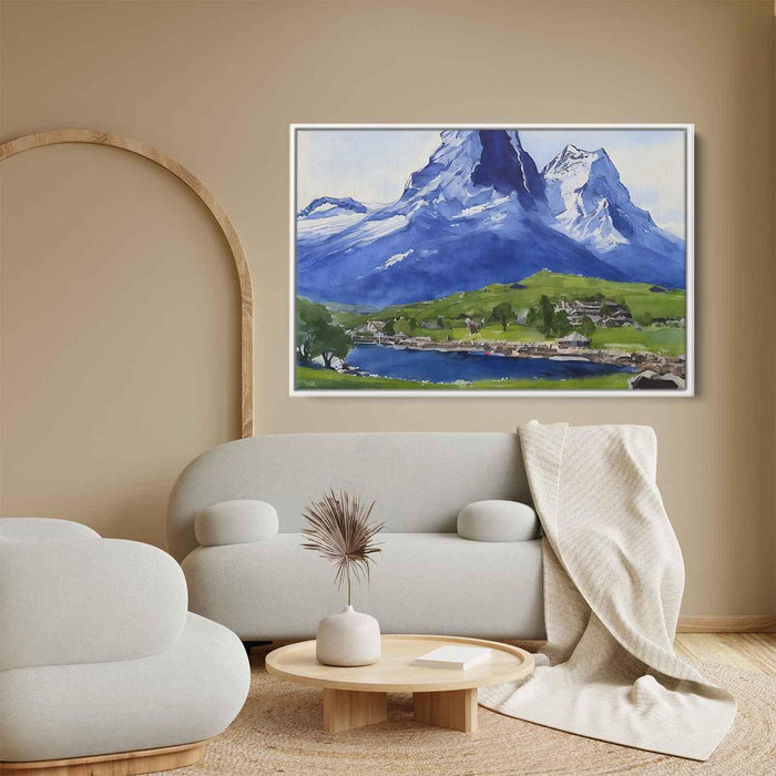 Watercolor Matterhorn #129 - Kanvah