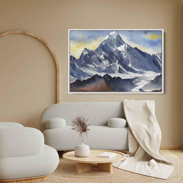 Watercolor Mount Everest #125 - Kanvah