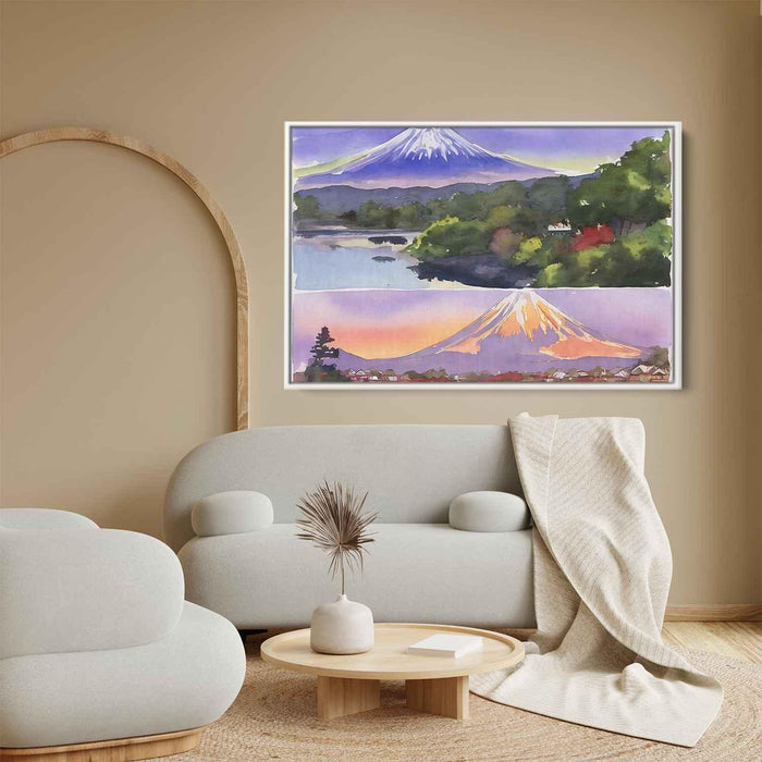 Watercolor Mount Fuji #109 - Kanvah