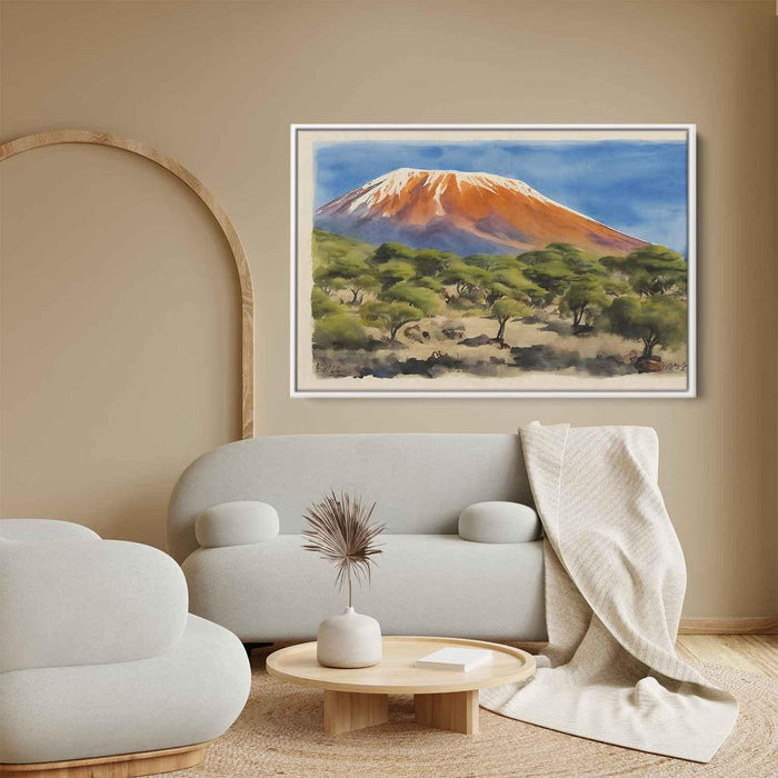 Watercolor Mount Kilimanjaro #120 - Kanvah