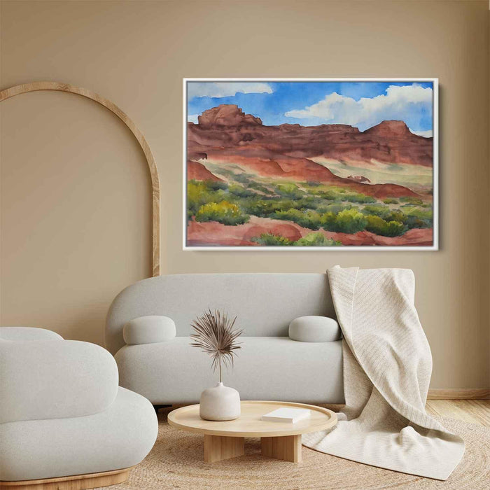 Watercolor Painted Desert #129 - Kanvah