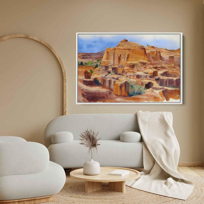 Watercolor Petra #109 - Kanvah