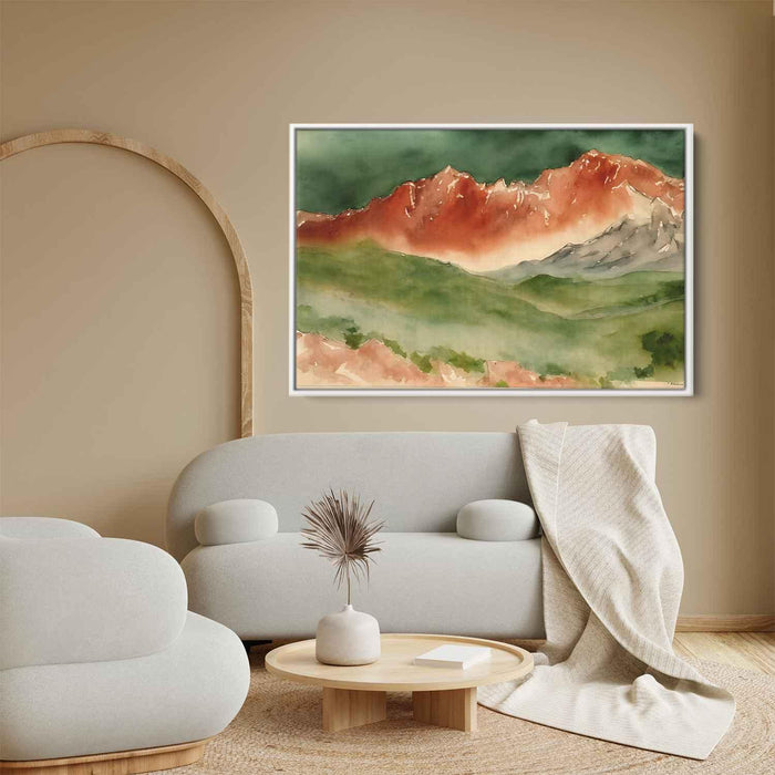 Watercolor Pikes Peak #104 - Kanvah