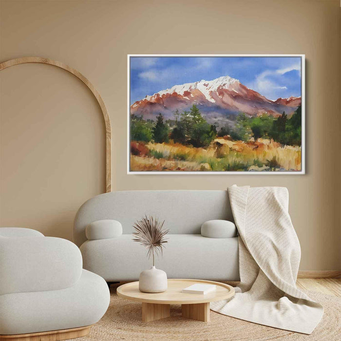 Watercolor Pikes Peak #129 - Kanvah