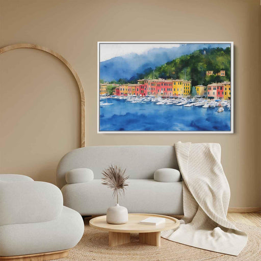 Watercolor Portofino #109 - Kanvah