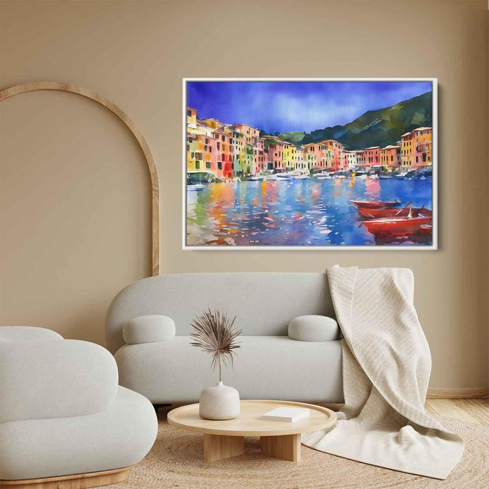 Watercolor Portofino #116 - Kanvah