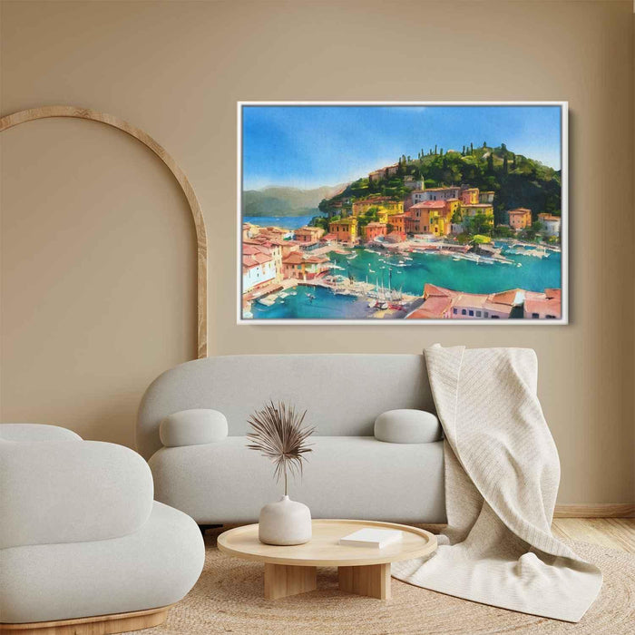 Watercolor Portofino #119 - Kanvah