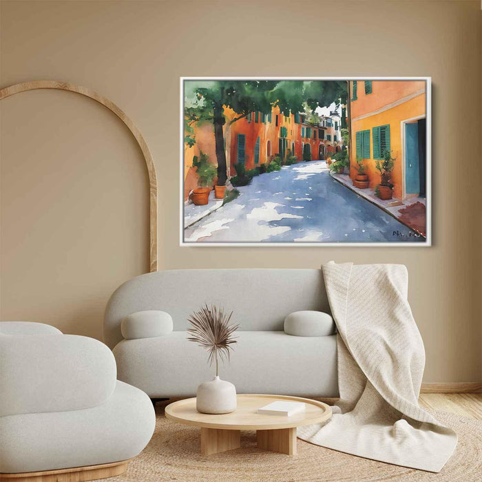 Watercolor Portofino Streets #120 - Kanvah