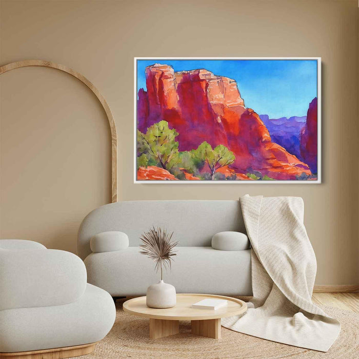 Watercolor Sedona Red Rocks #104 - Kanvah