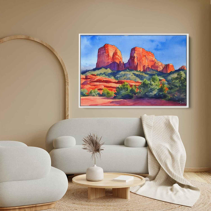 Watercolor Sedona Red Rocks #120 - Kanvah