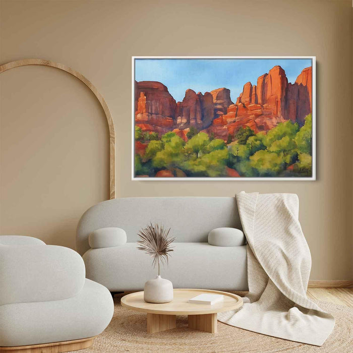 Watercolor Sedona Red Rocks #129 - Kanvah