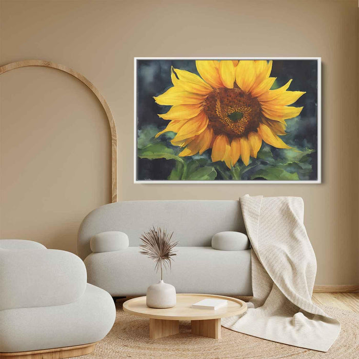 Watercolor Sunflower #120 - Kanvah