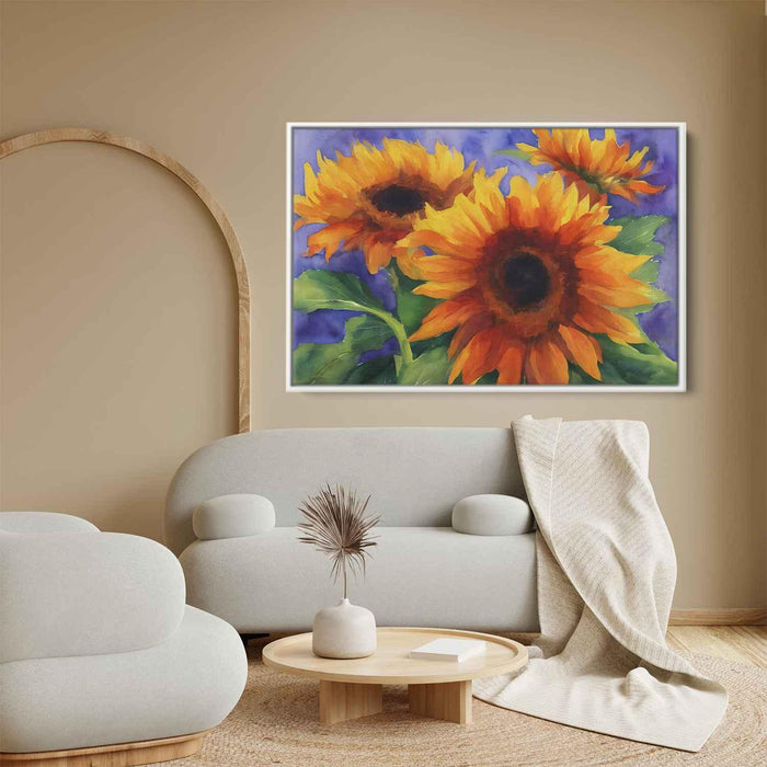 Watercolor Sunflower #137 - Kanvah