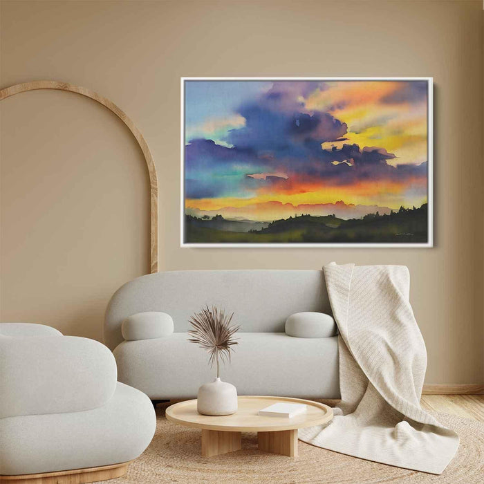 Watercolor Sunset #137 - Kanvah