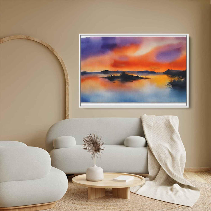 Watercolor Sunset #141 - Kanvah
