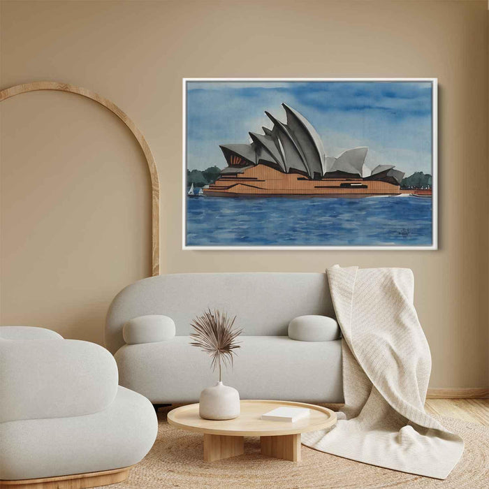 Watercolor Sydney Opera House #104 - Kanvah