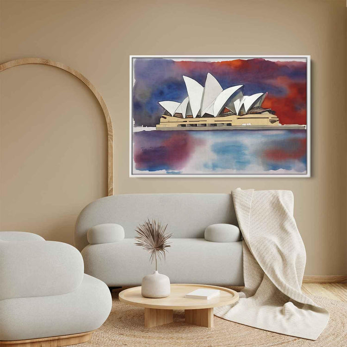 Watercolor Sydney Opera House #109 - Kanvah