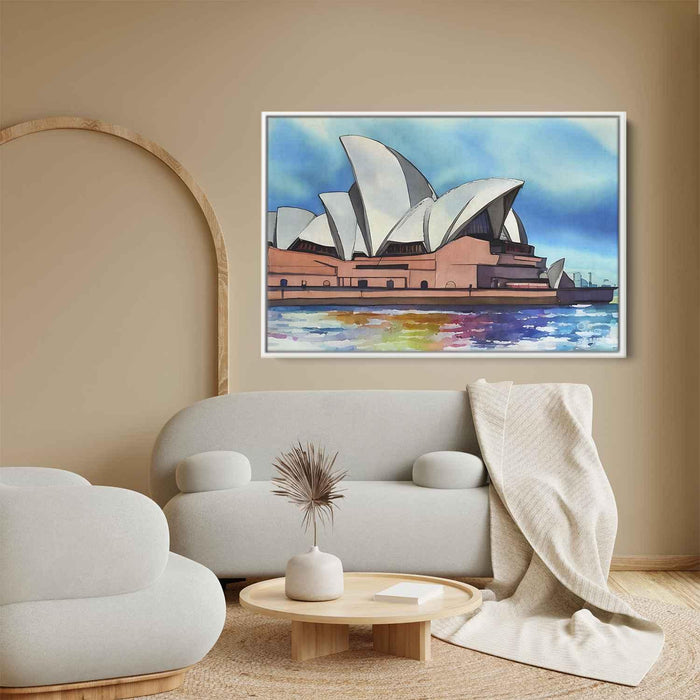 Watercolor Sydney Opera House #116 - Kanvah