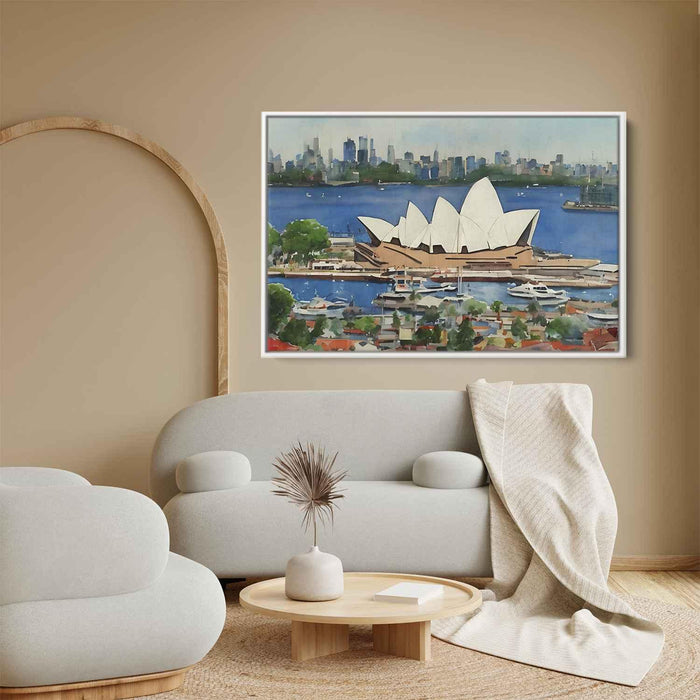 Watercolor Sydney Opera House #120 - Kanvah