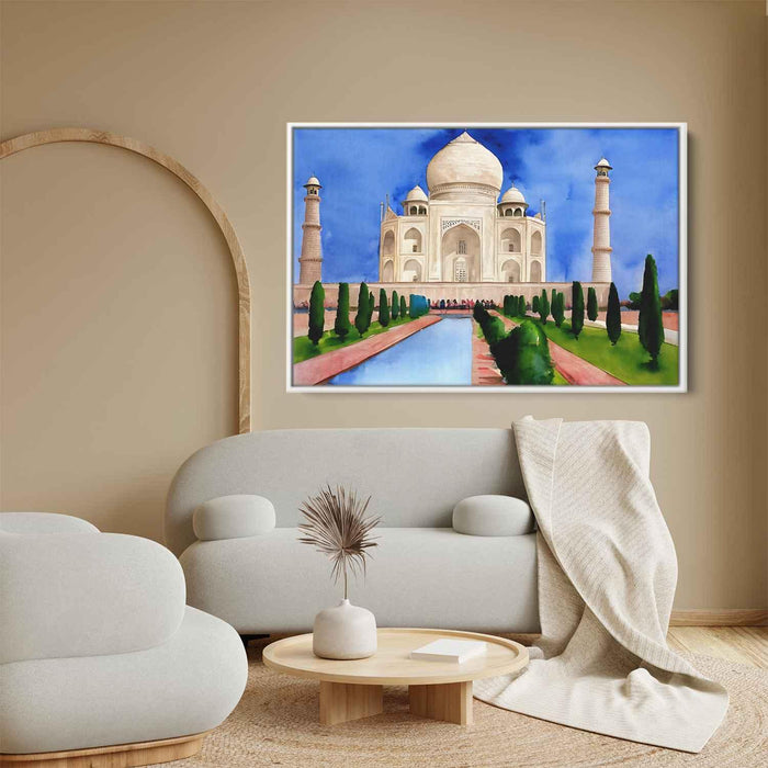 Watercolor Taj Mahal #120 - Kanvah