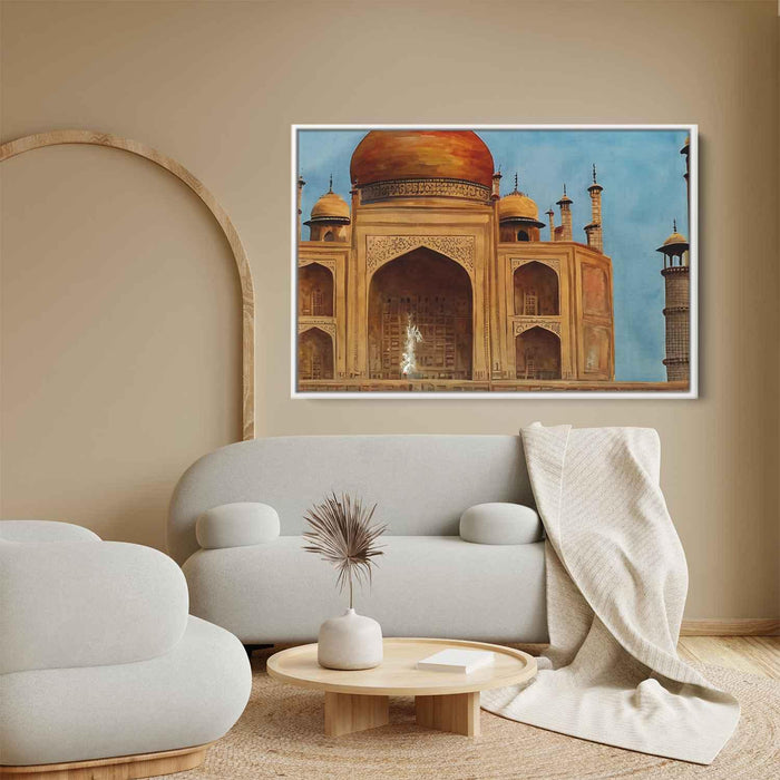 Watercolor Taj Mahal #138 - Kanvah