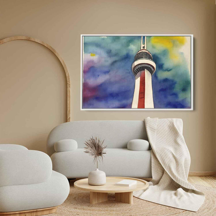 Watercolor CN Tower #116 - Kanvah