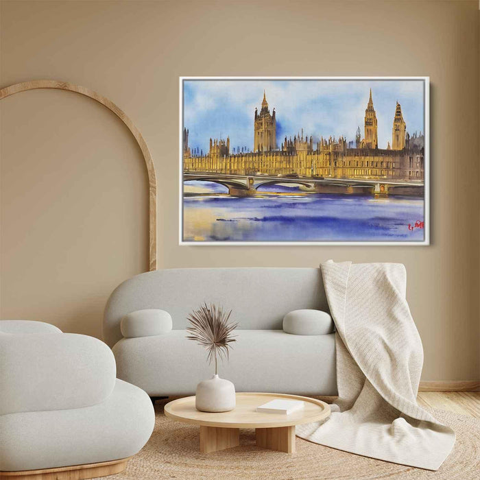 Watercolor Palace of Westminster #109 - Kanvah