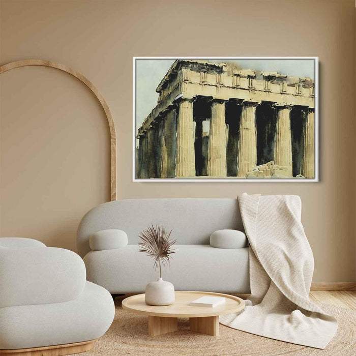 Watercolor Parthenon #120 - Kanvah