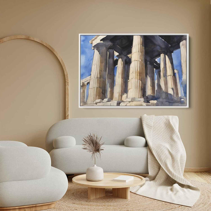 Watercolor Parthenon #125 - Kanvah