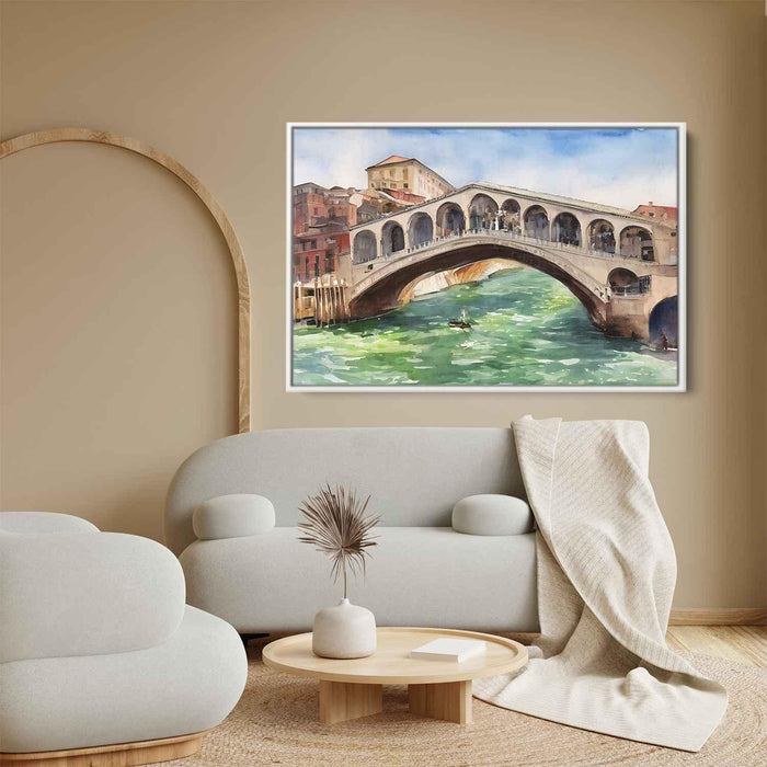 Watercolor Rialto Bridge #125 - Kanvah