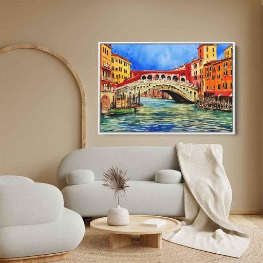 Watercolor Rialto Bridge #137 - Kanvah