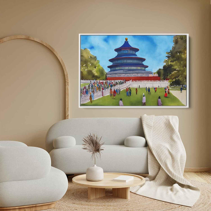 Watercolor Temple of Heaven #116 - Kanvah