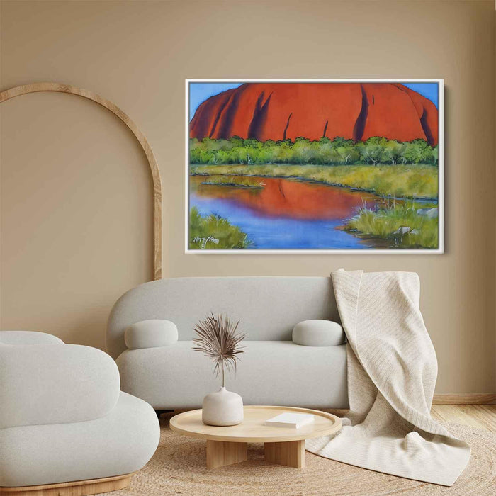 Watercolor Uluru #116 - Kanvah