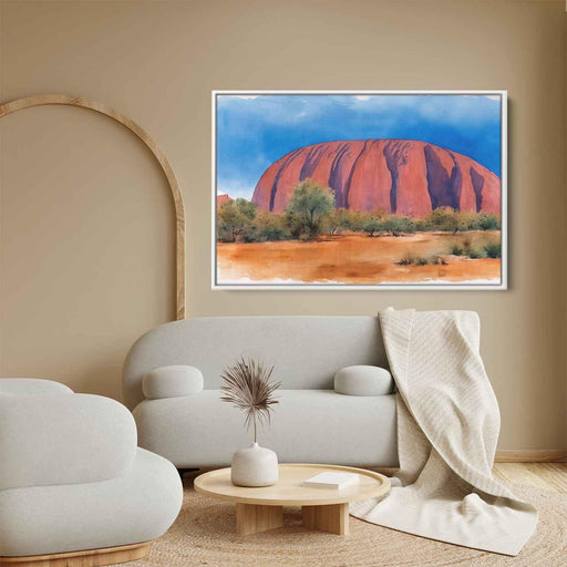 Watercolor Uluru #120 - Kanvah