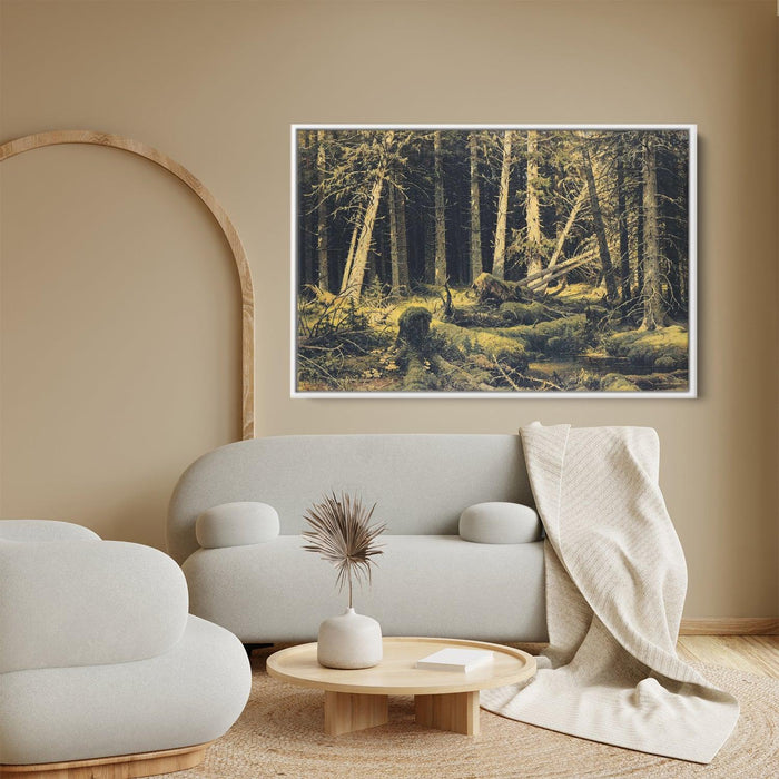 Wind Fallen Trees by Ivan Shishkin - Canvas Artwork