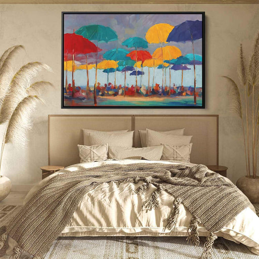 Abstract Beach Umbrellas #125 - Kanvah